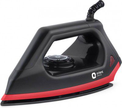 Orient Electric Fabriknight DIFK10BP 1000 W Dry Iron (Black, Red)
