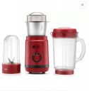 Orient Electric Geenie MGGN40RB3 400 Juicer Mixer Grinder (3 Jars, Red)...