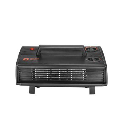 Orient Electric Heat Convector Compact Heater | 2000W two heat settings | Quick Heating two fans | Neon Indicator| 2-year replacement warranty | Black