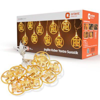 Orient Electric JOYLITE KUBER Yantra SWASTIK Warm White