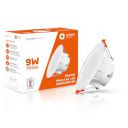 Orient Electric Moonlite 9W LED Down Light, Cool White Light, Round, Pack of 1, Recessed Ceiling LED Light, Suited for 3 inch Junction Box (Polycarbonate)...