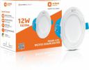 Orient Electric Moonlite Recess 12W Downlighter - Warm White Downlighter Ceiling Light Ceiling Lamp (White)...