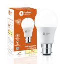Orient Electric Multipurpose LED Bulb 9W,multi wattage led light 9W-0.5W with dimming feature, Cool White, 6500K, B22d cap, Pack of 1...