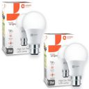 Orient Electric Polycarbonate High Glo Led Lamp 9W, (Warm White, 3000K, B22 - Pack Of 2)...