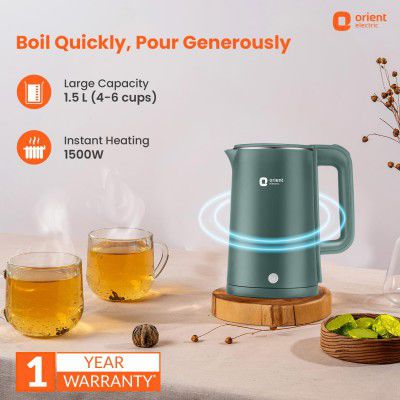Orient Electric Powerhot 1.5 L Electric Kettle