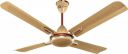 Orient Electric Quadro Ornamental 47-inch 70-Watt Premium Ceiling Fan (Golden Chocolate), 4 Blade, 1200 mm...