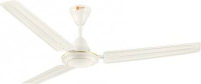 Orient Electric Ujala Air BEE Star Rated 1200 mm 3 Blade Ceiling Fan (White, Pack of 1)