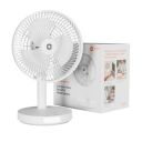 Orient Electric Vento Rechargeable Table Fan | 2000 RPM High Speed Airflow | USB Type-C Charging | 3 Speed Control | 60° Tilt Adjustable...