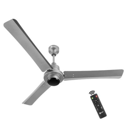 Orient Electric’s 1200 mm I Tome Remote| BLDC ceiling fan | BEE 5-star rated, consumes 26W at the highest speed | Space Grey