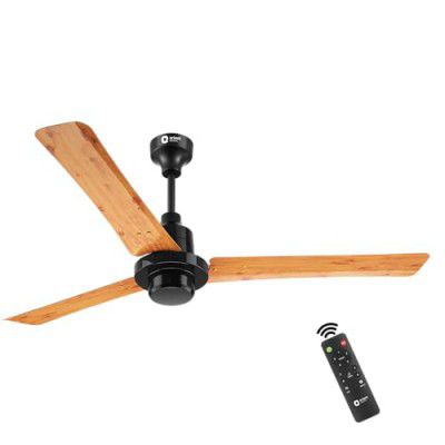 Orient Electric’s 1200 mm I Tome Remote| BLDC remote fan | 3-year warranty | Wooden finish, pack of 1