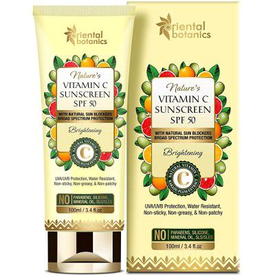 oriental botanics Sunscreen SPF 50-100 Milliliters Oil