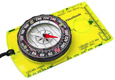 Orienteering Compass - Valuxgoods Hiking Backpacking Compass