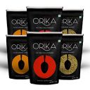 Orika Hot Red Chilli Powder, Salem Turmeric Powder & Coriander Powder (Combo of 6, 100 g Each)...