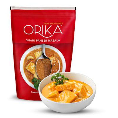Orika Shahi Paneer Masala, 100g | Authentic Indian Spice Blend for Creamy Paneer Dishes | Rich & Flavorful Pack of 1