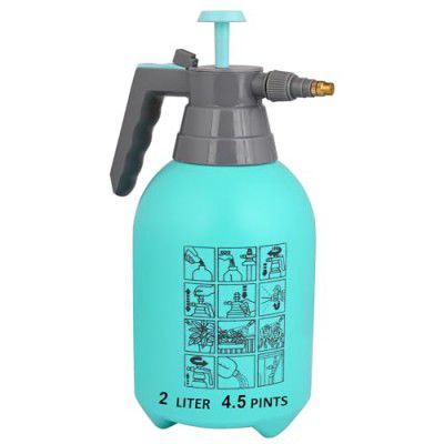 ORILEY 2 LTR Multipurpose Classic Sprayer Hand Powered Water Spray Bottle for Gardening Sanitising Car & Bike Wash Home & Garden
