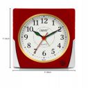 Orpat Ajanta Time Piece Beep Alarm Clock (Plastic_114X40X116mm_Red)...