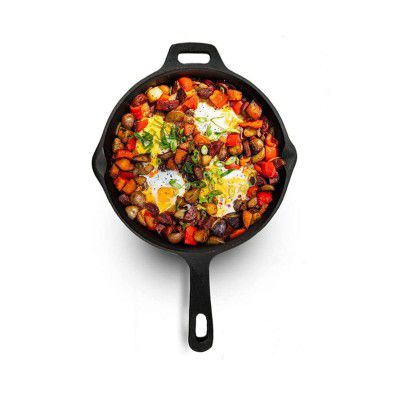 Ortex Super Smooth Cast Iron Fry Pan,1 Kg