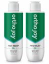 OrthoJoy Pain Relief Oil | Relieves Joint & Muscular Pain | Knee Pain | Quick & Long-lasting Relief with the Goodness of Ayurvedic Herbs - 20ml+20ml...