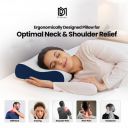 Orthopedic Memory Foam Pillow, Ergonomic Cervical Contour Breathable Design, Dual Height 6cm & 9cm, Blue...