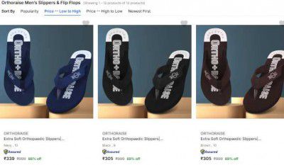 Orthoraise Womens Slippers Starts At ₹305