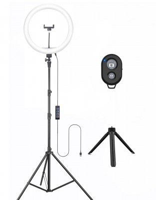 Osaka 14'' Professional Ring Light 15W with Stand & Table Tripod Lighting 2 Color Modes