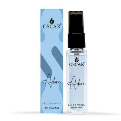 Oscar Adore Eau De Parfum for Women & Girls - 8ml | Notes of Floral | Scent for All Occasions | Pocket Friendly Everyday Long Lasting Perfume