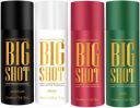 OSCAR Big Shot Deodorant Jazz Club, Privee & Eros (150ml each) Deodorant Spray - For Men (600 ml, Pack of 4)...