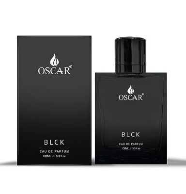 OSCAR BLCK Perfume for Men 100 ml | BLCK Perfume Notes of Cedarwood & Sandalwood | Long Lasting | Eau de Parfum for Men