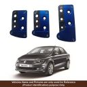 Oshotto 3 Pcs Non-Slip Manual CS-036 Car Pedals Kit Pad Covers Set Compatible with Volkswagen Vento (Blue)...