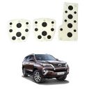 Oshotto 3 Pcs Non-Slip Manual CS-08 Car Pedals Kit Sports Pad Covers Set Compatible with Toyota Fortuner Old (Black)...