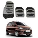 Oshotto 3 Pcs Non-Slip Manual CS-373 Car Pedals Kit Sports Pad Covers Set Compatible with Maruti Suzuki Zen Estilo (Silver)...