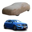Oshotto Brown 100% Waterproof Car Body Cover with Mirror Pockets Compatible with Mercedes A-Class A-180 (2015-2019)...