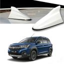 Oshotto Car Shark Fin Roof Antenna Car Antenna Radio FM/AM Car Decorate Compatible with Maruti Suzuki XL6 (White)...