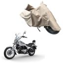Oshotto Dust and Water Proof Double Mirror Pocket X1 Bike Body Cover Compatible with Bajaj Avenger Street 220 (Brown)...