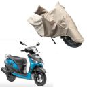 Oshotto Dust and Water Proof Double Mirror Pocket X1 Bike Body Cover Compatible with Yamaha Alpha (Brown)...