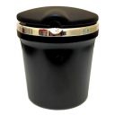 Oshotto Fire Proof Car Cigarette Ashtray with Blue LED Light for All Cars (Black)...