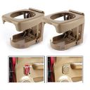 Oshotto Folable Multifunctional Bottle/Cup/Glass/Drink Holder Compatible with Tata Altroz (Beige) - 2 Piece...