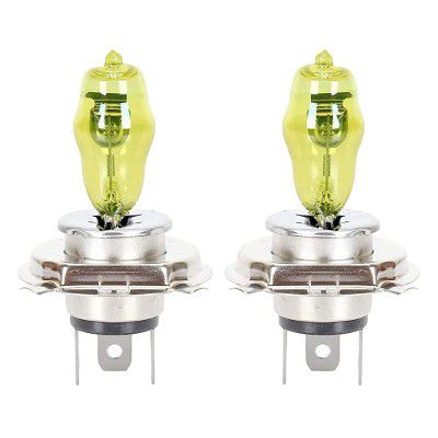 OSHOTTO H4 Yellow 4300k Light Bulb (12V 60/55W 2 Bulbs) for All Cars
