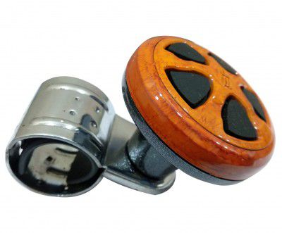 Oshotto Power Handle SK-011 Car Steering Wheel Knob Compatible with Maruti Suzuki Stingray (Wooden)