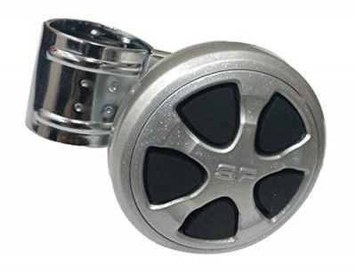Oshotto Power Handle (SK-012) Car Steering Wheel Knob Compatible with Toyota Fortuner (Grey)