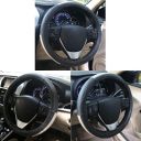 Oshotto SC-009 Leather Car Steering Cover Compatible with Mahindra Xuv-300...