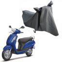 Oshotto Water and Dust Proof Double Mirror Pocket Spyro Bike Body Cover Compatible with Suzuki Access (Grey)...