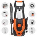 Osmon OS PW140 Pressure Washer | 1700W Universal Copper Motor | 1 Year Warranty | Orange...