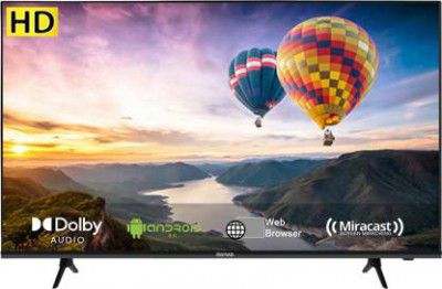 Ossywud OSOM43TVSBLVR 110 cm (43 inch) HD Ready LED Smart Android Based TV(OSOM43TVSBLVR)