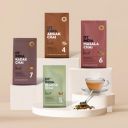 OT India Trial Pack - Adrak Chai, Elaichi Tea, Masala Chai & Kadak Chai | Natural, Healthy, Energizing Tea (200 gm x Pack of 4)...