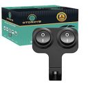 Otoroys 6 Months Warranty Motorcycle, Scotty, Bike,Handlebar Dual Button CNC Metal 12V Switch Control for Headlight, Fog Light, Horn, Hazard Control (Without Light Button)...