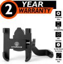 Otoroys Universal Bike Mount Holder Verson 2.0 Metal Body 360 Degree Rotating Mirror Cradle Stand for Bicycle, Motorcycle, Scooty Fits All Smartphones Bike Mobile Holder  (Black)...