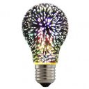 Outgeet 3D Firework Light Bulb: E27 Base LED Bulb for Home Decoration 4 Watt Decorative Lamp...