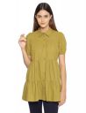 Oxolloxo Light Yellow Floral Print TunicQ...
