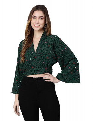 oxolloxo Twinkling multocolor Women Crop top
